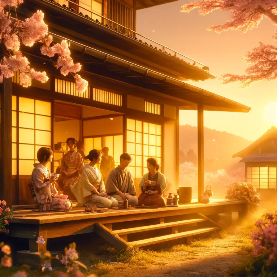 A warm and heart-warming Japanese movie